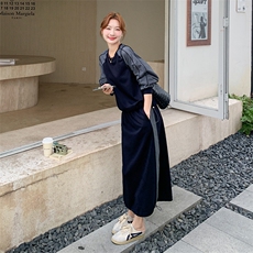 大货2026春季新款拼接运动套装2C007-115-P155-228，女装套装/套裙，2C007