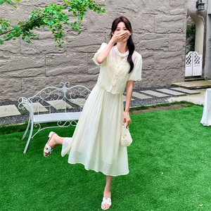 新中式刺绣连衣裙女2024秋季新款高级感超好看小个子长裙图片