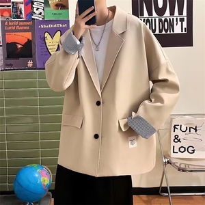 502-P55 流行气质西服新款ins时尚慵懒文艺潮流百搭原宿简约日系图片