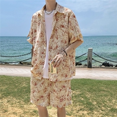 喇叭花套装TZ77811特P45衬衫DCS77812特P27DK77813特P18套装控88，男装休闲套装，星座227-7