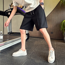 夏季男士灰色短裤男款宽松休闲五分裤潮牌男生裤子6821-P48，男装牛仔裤，电商C208