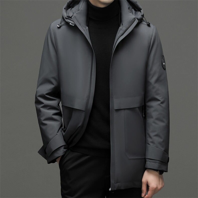 SNNYR22088秋冬新款2023年男士休闲羽绒服加厚保暖夹克外套P303图片