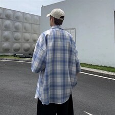 短袖衬衫春款男港风潮流C728P30，男装衬衫，星座1116-2