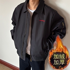 黑色棉衣