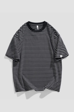 抖音天猫得物品质200克cityboy时尚夏季条纹百搭短袖T恤TX232-P40，男装T恤，星座1109