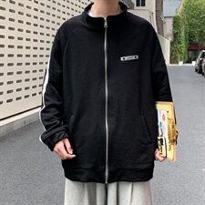 WY2022-P65秋装新款百搭男士开衫卫衣男宽松韩版潮流大码外套，男装卫衣，电商A009A（原A058A）