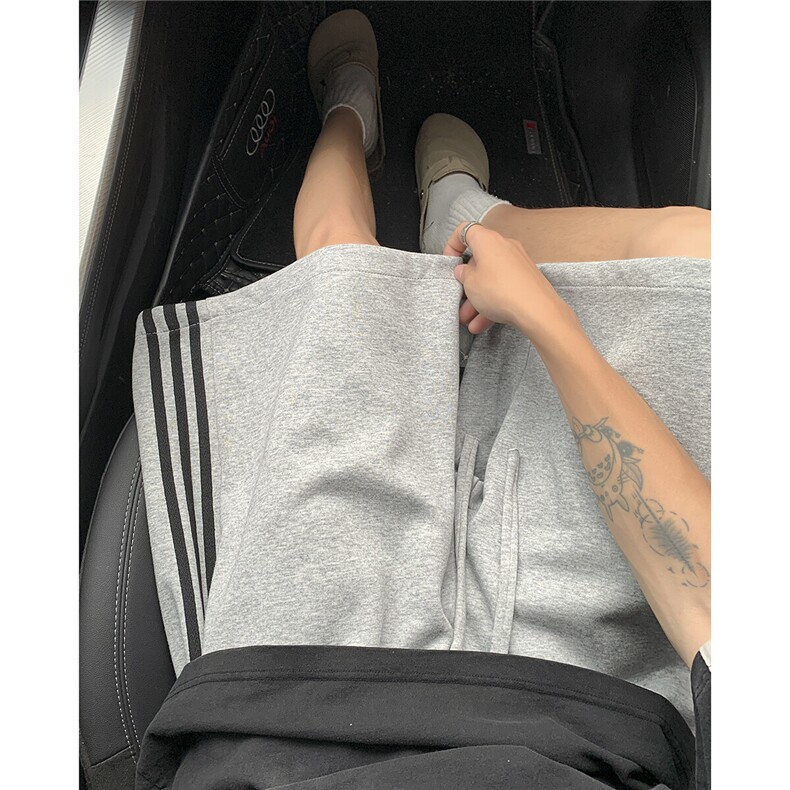 男士华棉针织三条杠运动短裤A367DK55P35控58,男装牛仔裤,电商A367