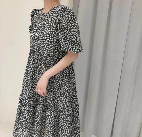 碎花连衣裙，女装连衣裙，EVE