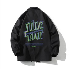 ！22秋季新款宽松大码港风几何夹克外套JK1620-P50控68，男装夹克，星座508（原C305）