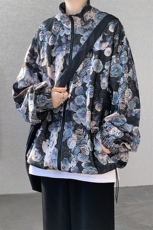 现货JK10070-特批55春季大码高品质夹克外套宽松情侣上衣，男装夹克，电商A059