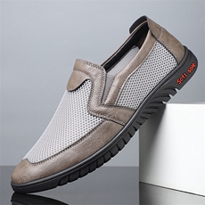 休闲鞋透气凉鞋网面镂空洞洞鞋男士运动鞋一脚蹬男鞋，男鞋休闲鞋，电商A223