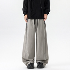 8XL-M秋季美式潮牌裤子男士宽松撞色冲锋裤速干休闲长裤K9156P68，男装休闲裤，电商D206-1