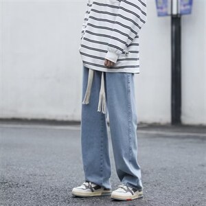 牛仔裤男夏季潮大码休闲裤子N9017P40图片