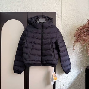A594-P98 连帽短款棉衣2025年冬季新款棉服保暖排骨服外套图片