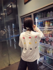 网图美式街头长袖t恤女早秋慵懒风薄款打底衫宽松休闲上衣特P33，男装T恤，电商C306-1