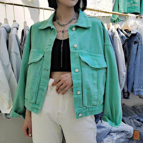 牛仔外套，女装，唯她