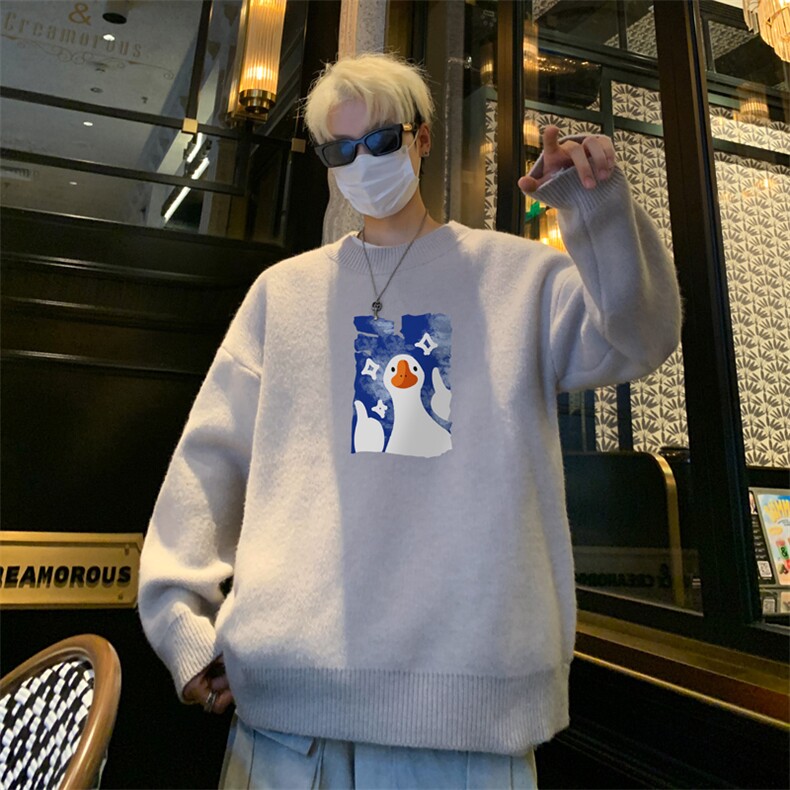 高质量！秋冬季半高领毛衣男加绒加厚线衣男针织衫男MY252-特p38,男装针织衫/毛衣,电商B367