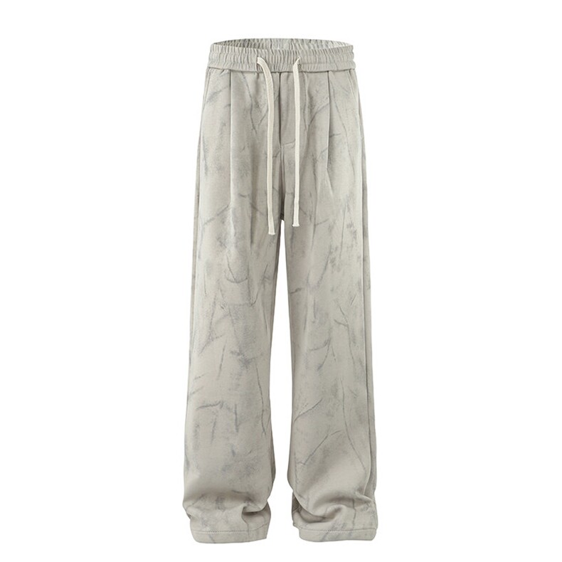 25年春款华棉脏脏休闲裤宽松得物无影墙（现货）C323-1-Z029-P58，男装休闲裤，电商C323-1