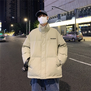 港风夜景时尚字母印花面包服白鸭绒羽绒服A247-YR193  P195控258图片