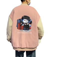 BQMF27-P90港风拼接棒球服男士棉服男棉袄男潮牌棒球服棉袄男潮牌，男装棉衣，电商B367