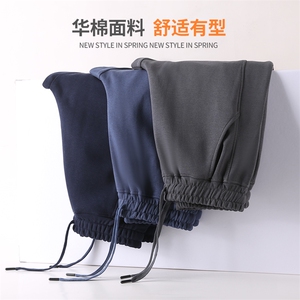xcy-687#320克新款休闲卫裤男  青少年垂感运动裤图片