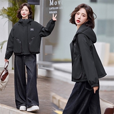 加绒加厚派克棉服女2024新款冬季保暖小个子宽松休闲百搭棉衣外套，女装棉衣/棉服，悦祺