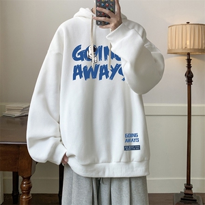 连帽卫衣男大码运动服帽衫外套WY2230-P35 加绒款-P40图片