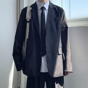 春款男女西服外套简约宽松西装婚礼服有垫肩大码S-5XL JAK12 P55图片