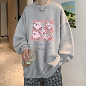 半高领毛衣男士大码针织衫男毛线衣男 M18310-P45 加绒款-P65图片