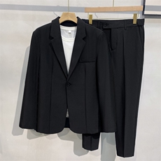 2025新款四季通用基础款西装套装休闲西服套装TZ89P105，男装西服，星座1108