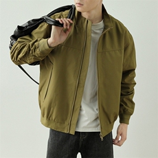 美式工装夹克男秋冬宽松飞行教练三防行政风外套男潮W6850-P62，男装夹克，星座412-3