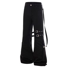 1506A/GR-B2780/P62个性字母牛仔裤嘻哈ins潮高街潮流痞帅长裤，男装牛仔裤，星座1506A