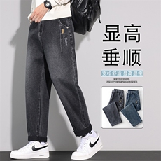 美式复古牛仔裤男款2025秋季新款宽松男潮流百搭裤K6667-P52，男装牛仔裤，星座610（原A335）