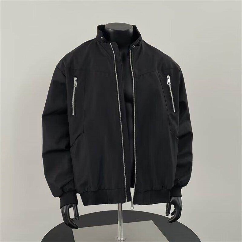 HY205LL-特P69 cleanfit飞行夹克男春秋设计感棒球服外套图片