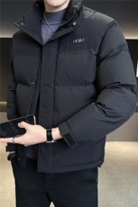 L-4XLMY6607-P175冬季新款短款立领纯色棉衣男加厚保暖外套男，男装棉衣，电商B321-1