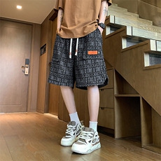 K163/特P32夏季新款工装多口袋短裤男中裤五分裤控68请一定按，男装休闲裤，电商基地A050