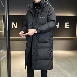长款男冬季2025新款连帽加厚防寒服外套 A313-8808-P285图片
