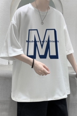 华夫格t恤男短袖男大码五分袖大皂风HT73260-P22，男装T恤，电商A040
