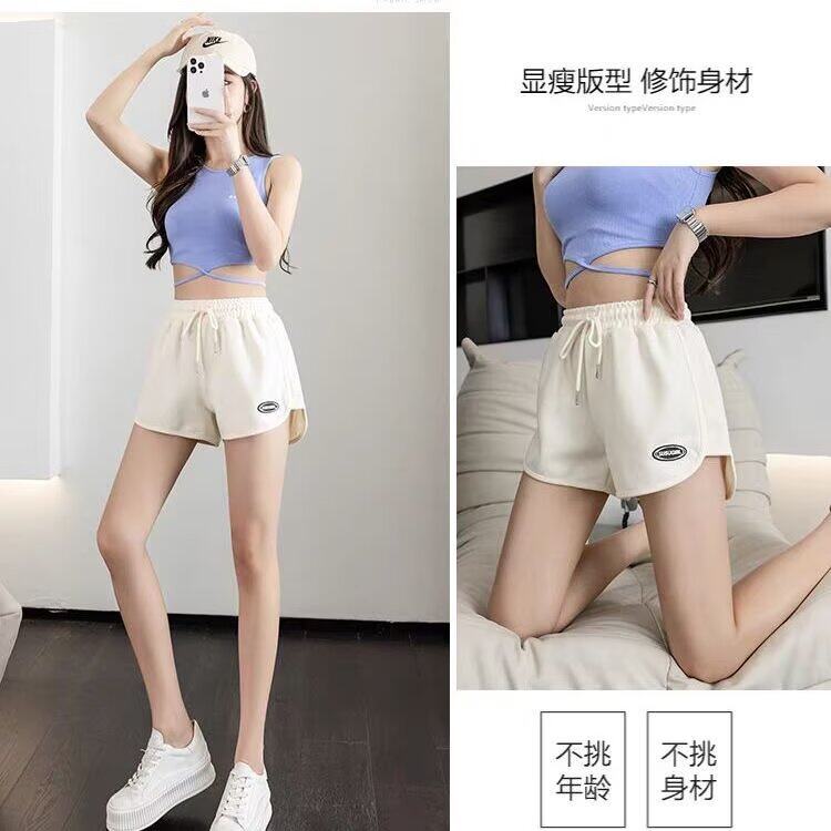 W9637-P18网图现货夏季休闲女式短裤跑步健身热裤打底裤百搭,男装牛仔裤,星座1608-2