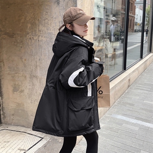 新品 2025冬装白鸭绒冲锋衣羽绒服2C116-6851-P265-K399图片