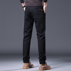 夏季纯棉休闲裤直筒时尚男装长裤男装薄款休闲裤BK138-p45现货，男装休闲裤，星座224-1
