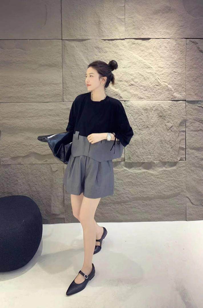 夏季新款套装连体裤，女装职业装，C&B