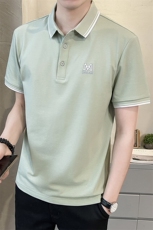 数据款Polo衫时尚刺绣男款短袖青春流行T恤DS-A329-PL2037-P50，男装T恤，电商A329