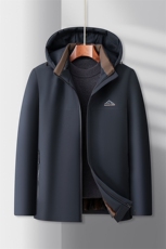 中老年冬季棉服男御防寒服加绒加厚保暖棉袄中年爸爸棉衣外套，男装棉衣，星座1508-3
