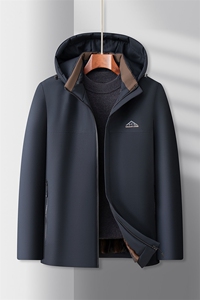 中老年冬季棉服男御防寒服加绒加厚保暖棉袄中年爸爸棉衣外套图片