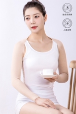 舒适保暖仿护肩短袖时尚百搭女士上衣，周边，晨宏羊绒