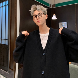 2025春 男士情侣针织纯色开衫毛衣男A367 MK06 P60控78图片