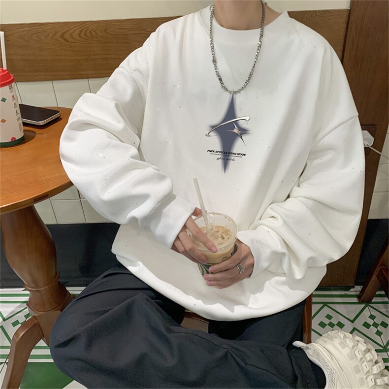 特p38控68满天星50棉圆领卫衣MW504,男装卫衣,电商B370