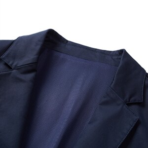BW6806钱塘2020-2秋季新款中年男士商务休闲纯棉西服薄款外套P205图片