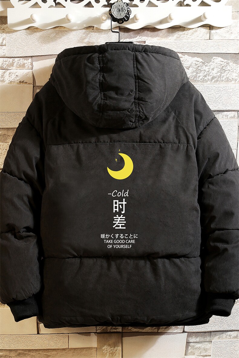 MY16047-P100加厚加绒连帽衣男大码服男面包服男砖墙挂拍,男装棉衣,电商A040A